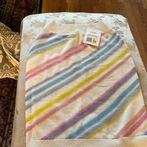NWT CHANEL Cashmere knit skirt